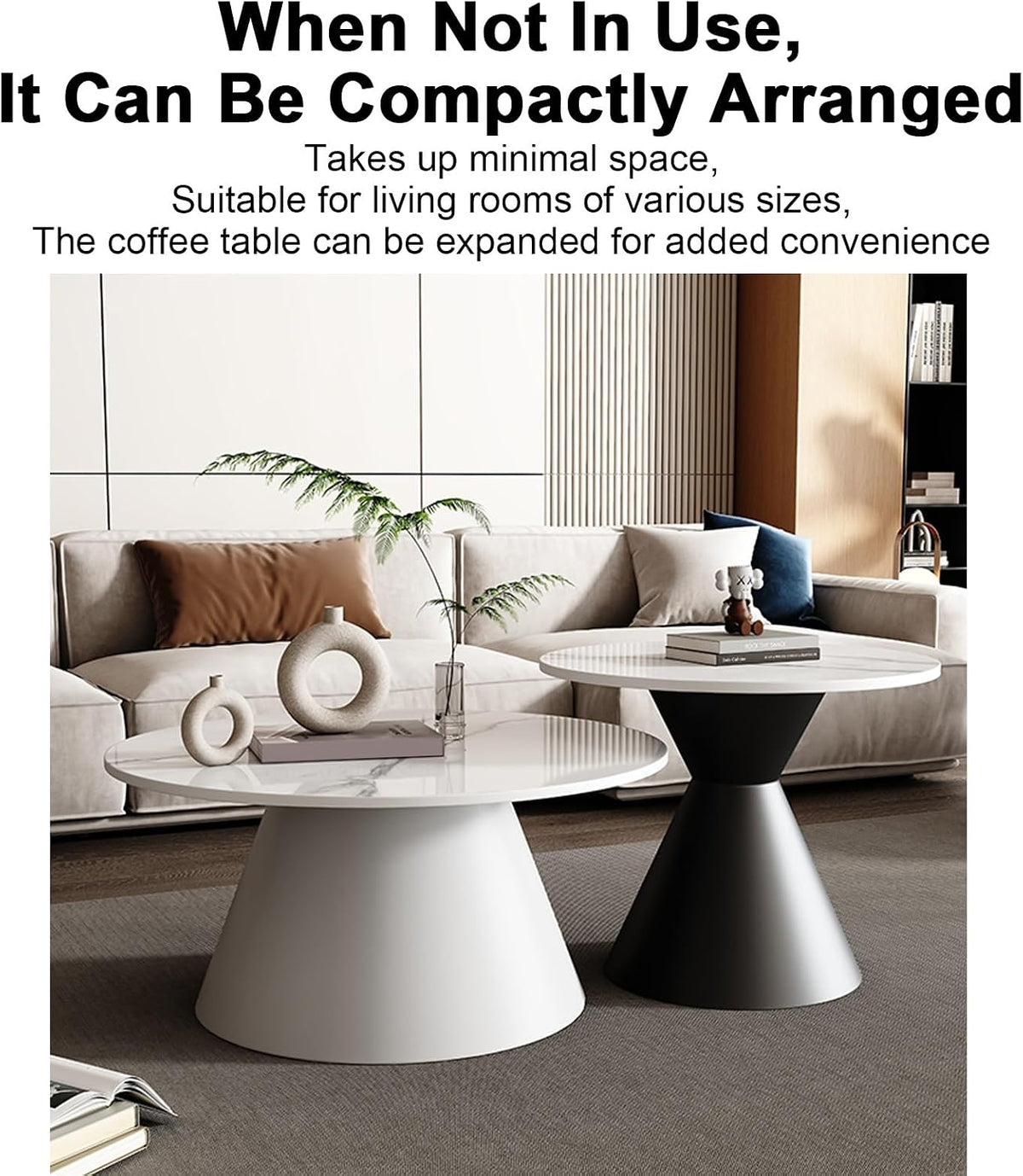 Mid-Century Modern Stackable Side Tables – Space-Saving Accent Furniture